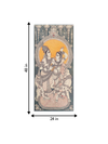 Krishna and Radha In Kalamkari for sale