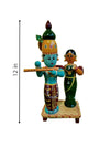 Buy Krishna and Radha in Channapatna Toys Noor Salma