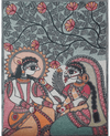 Buy Krishna and Radha in Madhubani by Priti Karn