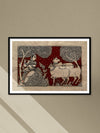 Shop Krishna with cows Kalamkari art by K Siva Reddy