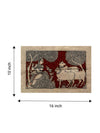 Krishna with cows Kalamkari art for sale