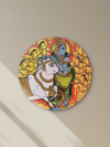 Shop Krishna with the Cow in Kalamkari by Hariath N 