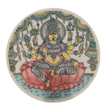 Lakshmi The goddess of Fortune In Kalamkari for sale