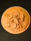 Life Beneath the Waves Terracotta Model of an Aquatic Ecosystem, Terracotta art by Dolon Kundu