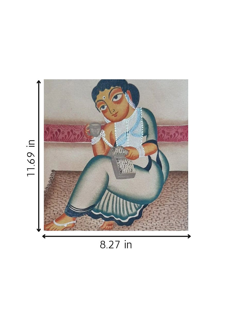 Literary Grace: Kalighat Art for sale