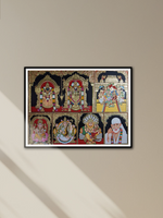 Shop Lord Balaji Padmavathi Amman, Ramdarbar,Ganesha,Sarswati,Narshimha,and Sai baba : Tanjore Painting by Sanjay Tandekar