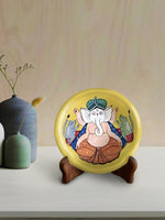 Buy Shop for Ganesha Kalighat Wooden Wall Plates at memeraki.com