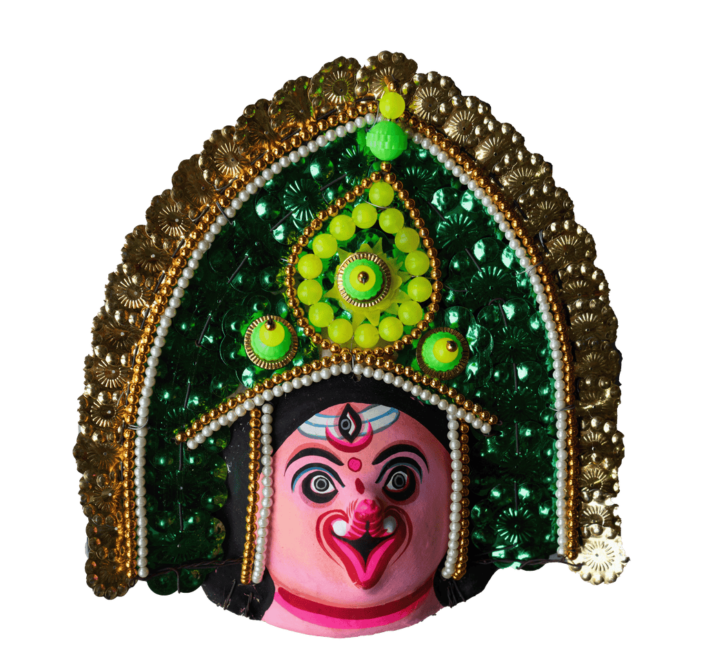 Lord Ganesha in Chhau Mask by Dharmendra Sutradhar for sale