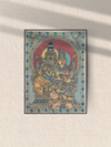 Shop Lord Shiva with Family In Kalamkari by Harinath N