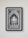 Lyrical Monochrome: The Majestic Ganesha in Pattachitra Painting is available for purchase.