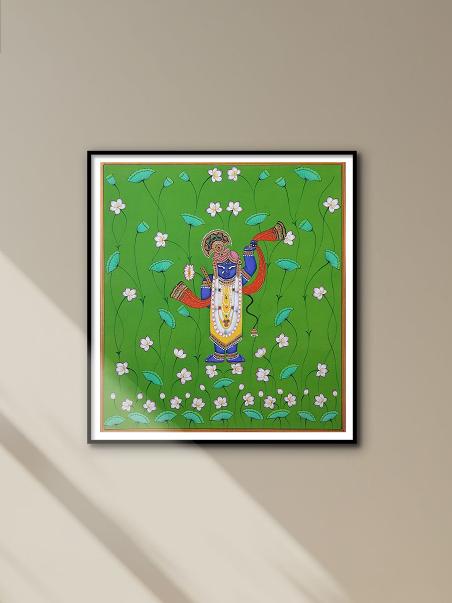 Shop Sreenathji in Miniature Painting by Mohan Prajapati