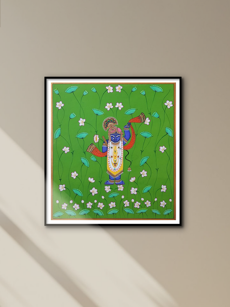 Shop Sreenathji in Miniature Painting by Mohan Prajapati