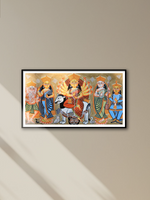 Shop Maa Durga: Kalighat painting by Hasir Chitrakar