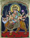 buy Maa Durga Tanjore Painting by Sanjay Tandekar