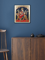 Maa Durga Tanjore Painting by Sanjay Tandekar for sale