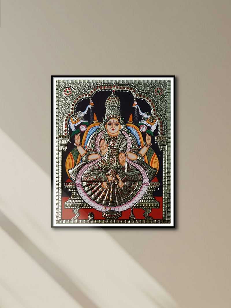 Shop Maa Lakshmi Tanjore Painting by Sanjay Tandekar