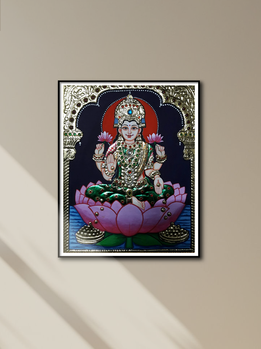 shop Maa Lakshmi Tanjore Painting by Sanjay Tandekar