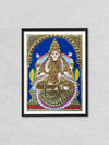 Maa Lakshmi, Tanjore Painting by Sanjay Tandekar