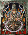 buy Maa Lakshmi Tanjore Painting by Sanjay Tandekar