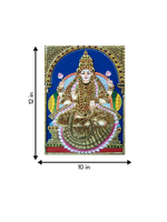 Maa Lakshmi Tanjore Painting by Sanjay Tandekar