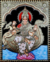 Buy Maa Saraswati Tanjore Painting by Sanjay Tandekar