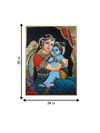 Maa Yashoda Ka Nandlala: Tanjore Painting for sale