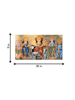 Maa Durga: Kalighat painting by Hasir Chitrakar for sale