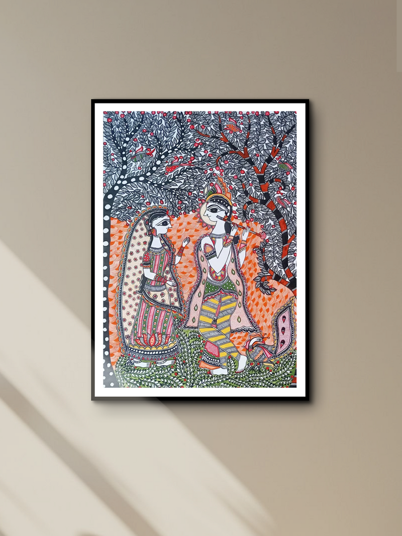 Madhubani's Sacred Romance: Vibhuti Nath's  Devotion