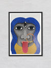 Mahakaali, Gond Painting by Venkat Shyam