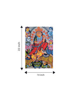 Mahishasuramardini in Bengal Pattachitra for sale