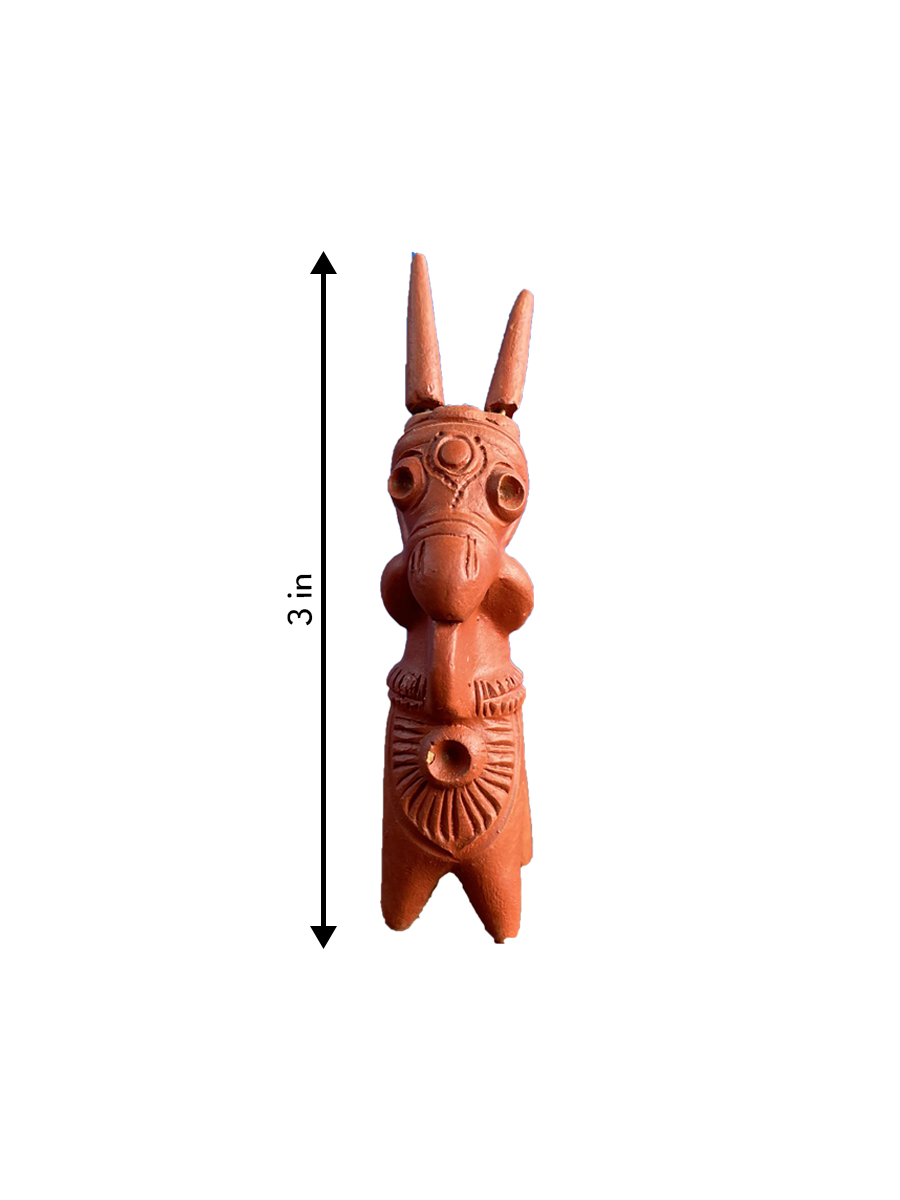 Buy Majestic Bankura Horse in Terracotta by Ranjan Das