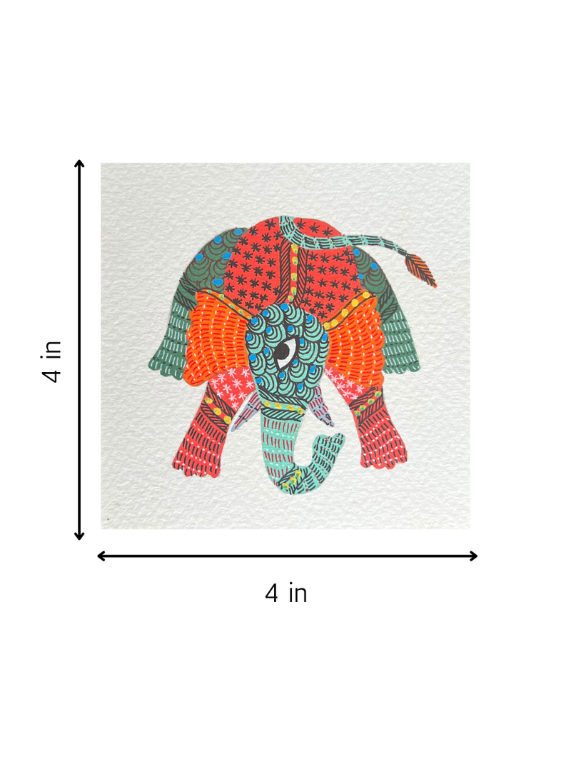 Majestic elephant in Gond for sale