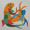 Marine Elegance: Gond Art Visions by Kailash Pradhan