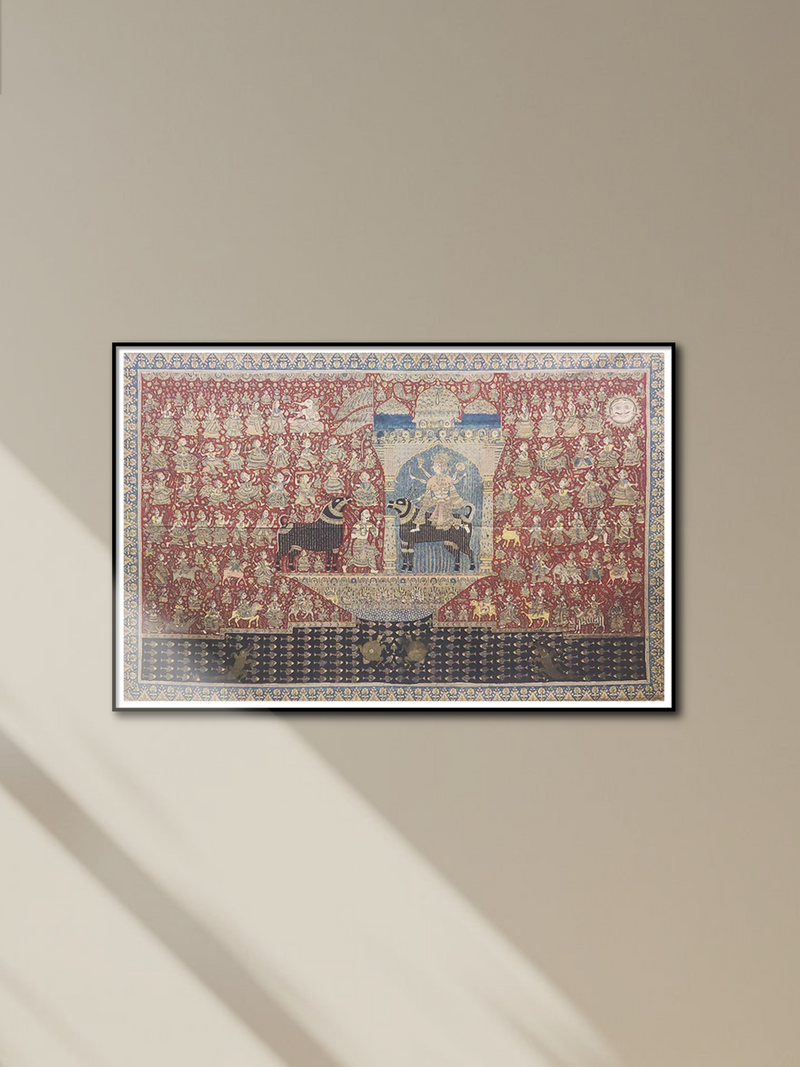 Shop Mesmerising Tapestry:Mata ni Pachedi by Sanjay Chittara