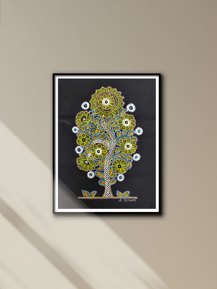 Shop Miniature Tree by Rizwan Khatri in Rogan art 