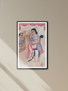 Shop Mirror of Appreciation:Kalighat painting by Hasir Chitrakar