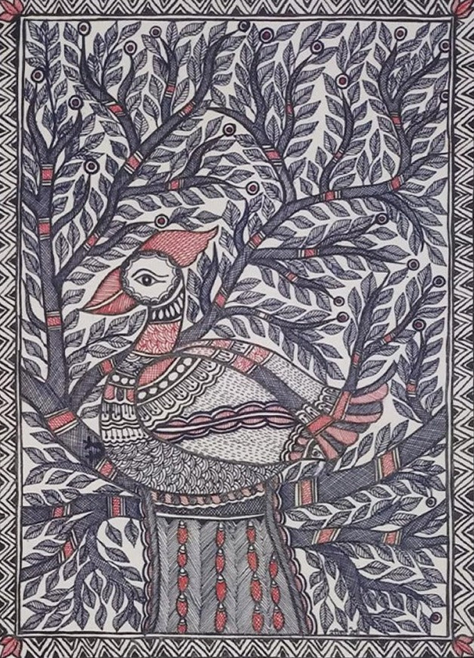 Buy A Vivid Madhubani Odyssey by Ambika Devi