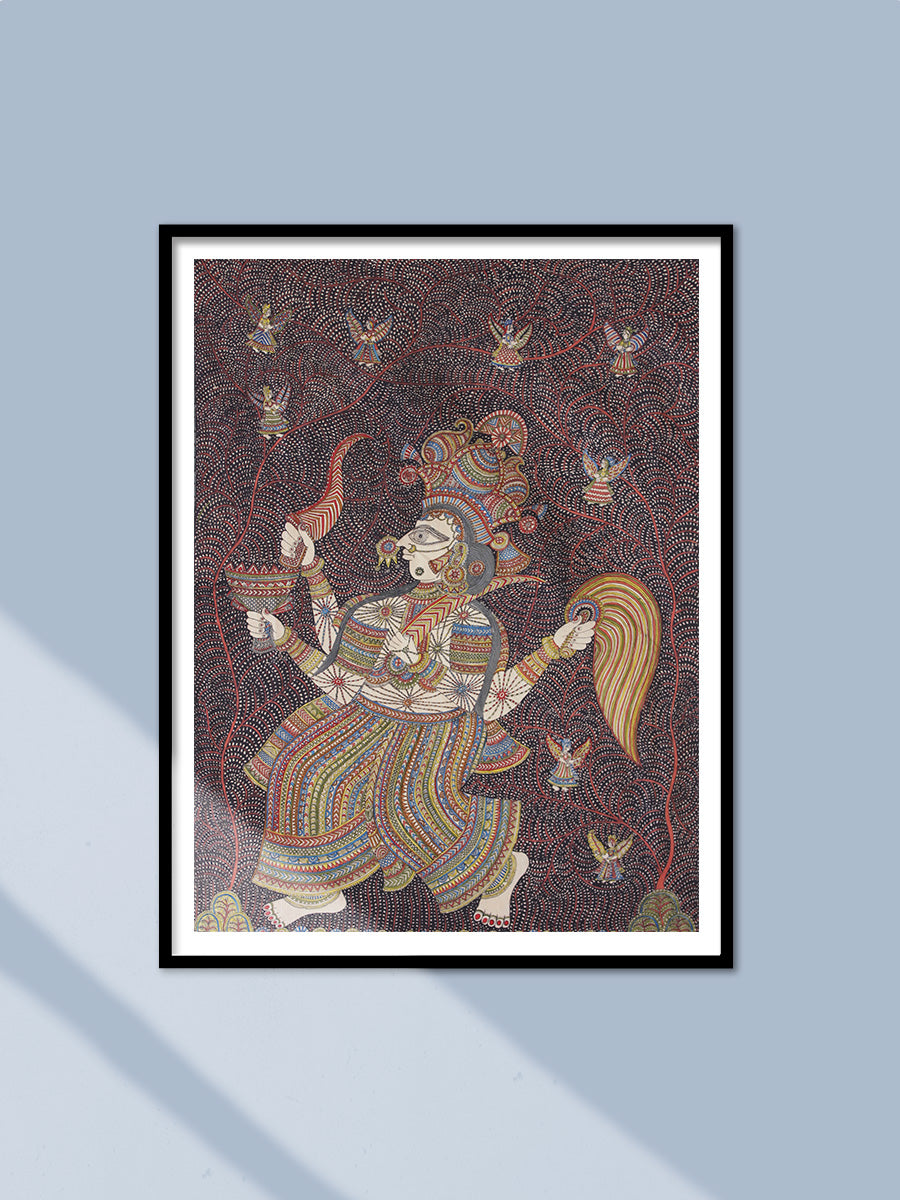 Shop Mother Goddess Mata ni pachedi by Dilip Chitara