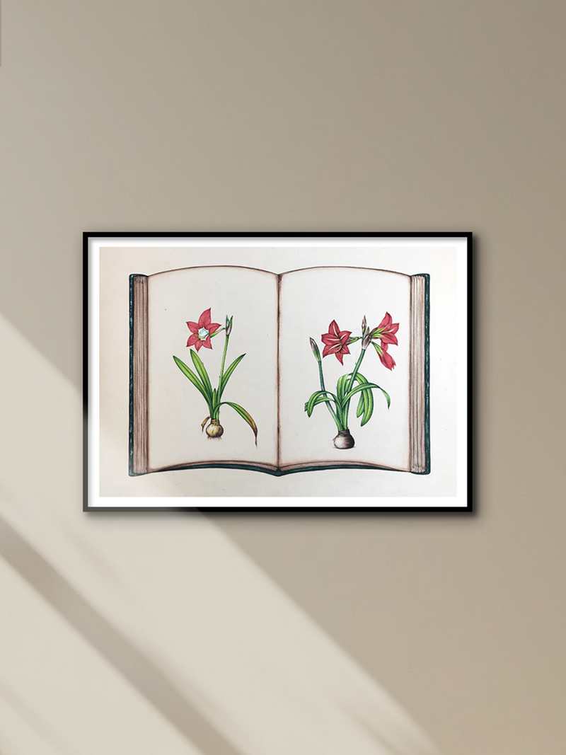 Shop Mughal Flora in Miniature Painting by Mohan Prajapati