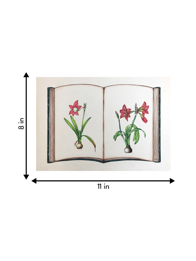 Mughal Flora in Miniature Painting for sale