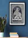 Order Mystic Allure: The Pattachitra Tapestry of Majesty Pattachitra Painting on a canvas by Apindra Swain 