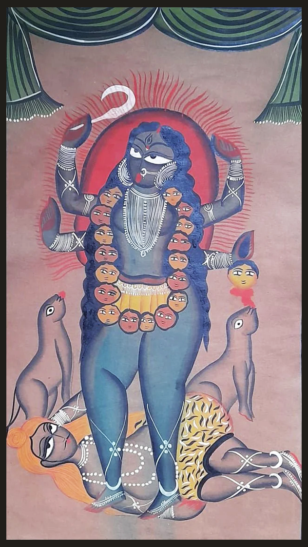 Mystic Fury: Uttam Chitrakar's Kalighat Tales