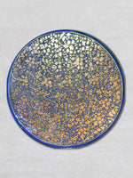 Buy Now to experience the Mystical Glory of Paper Mache Kashmiri Blue-Golden Floral Naqashi Wall Plates.