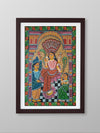  Revel in the Divine Bengal Pattachitra Painting by Manoranjan Chitrakar