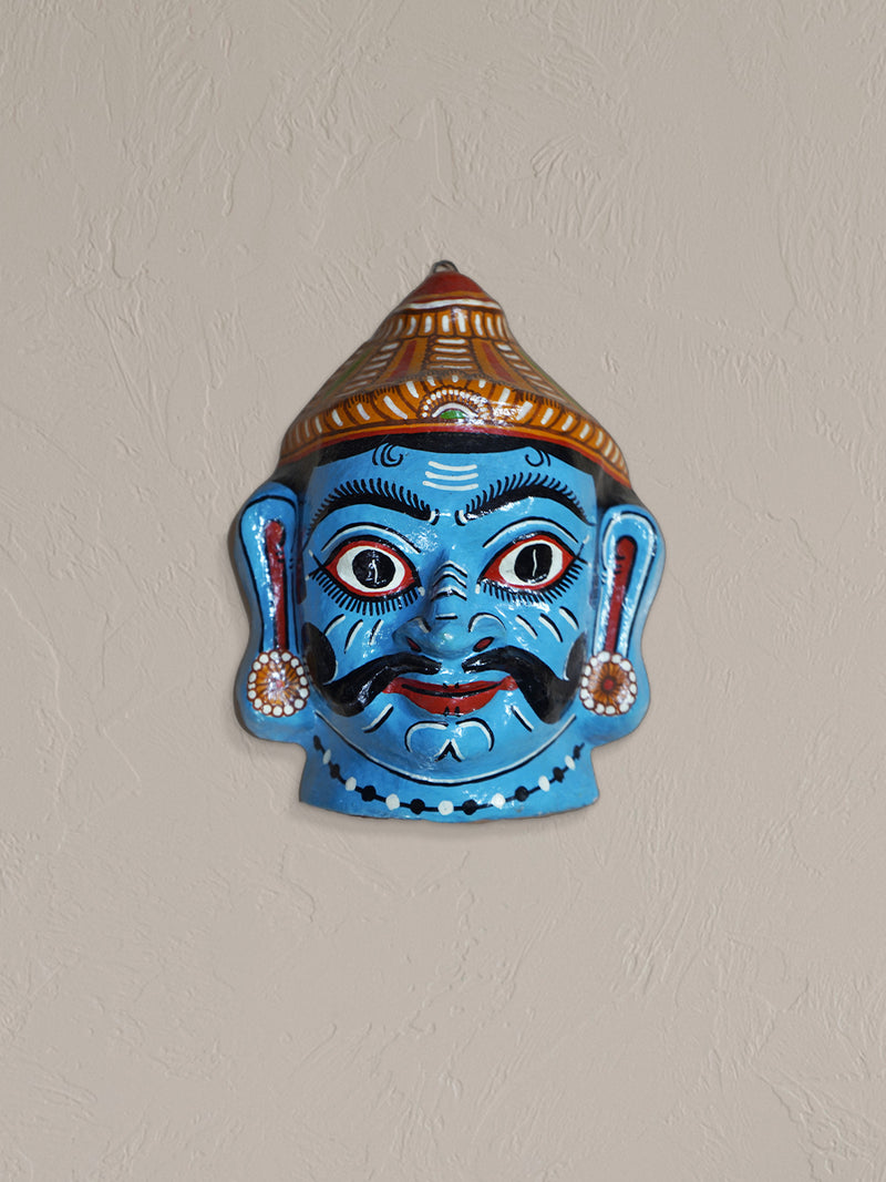 Uncover the Mighty Blue Ravan's Face by purchasing a ticket to the exclusive exhibition.