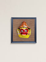 Mythical Reverence: The Paper Mache Kagaj Mukha Hanuman's Face Paper Mache by Keshab Maharana