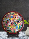 Shop for Maa Durga Kalighat Plate art by Hasir Chitrakar