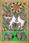 Nature, Madhubani by Ambika devi