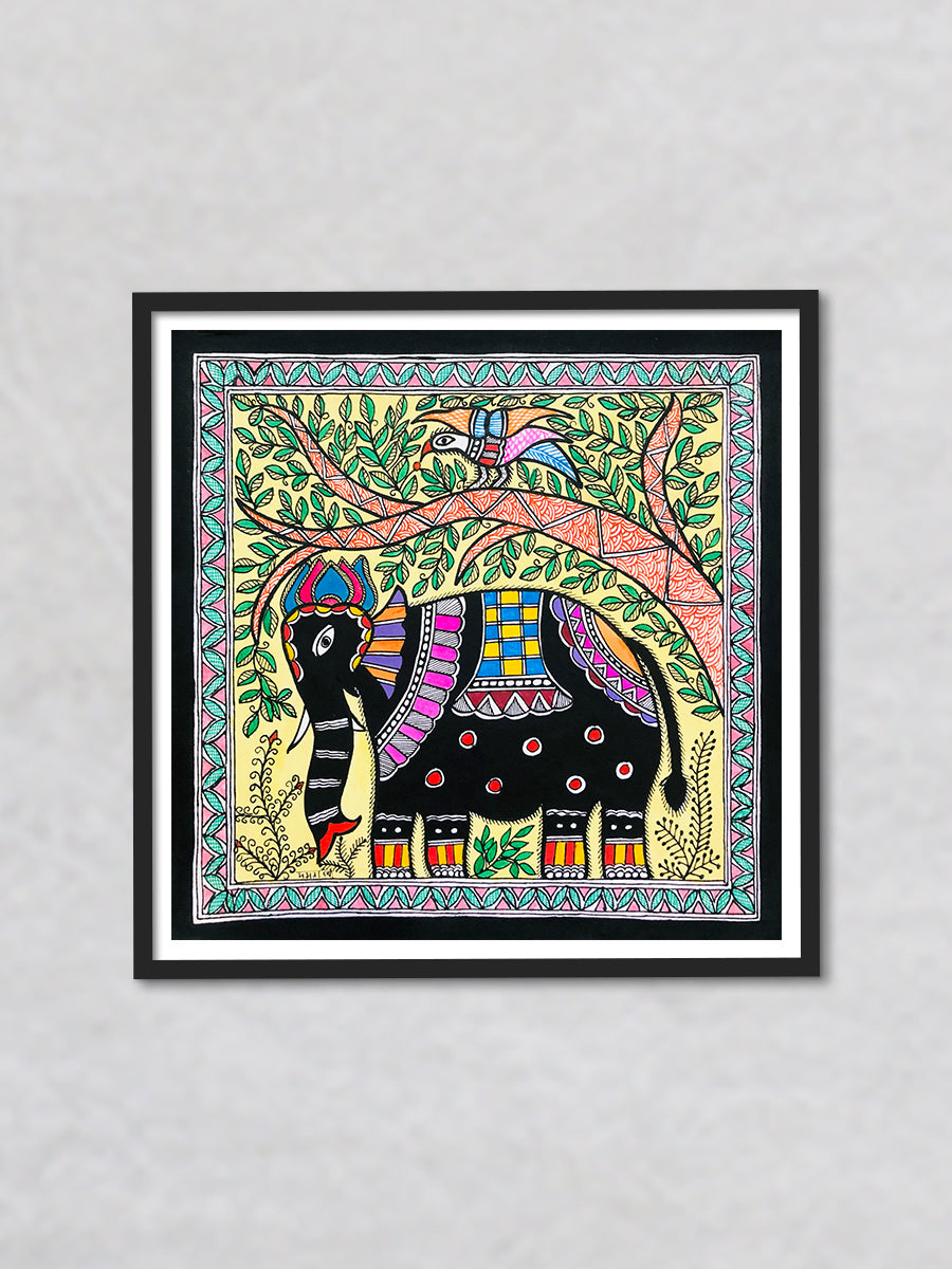 Natures Mosaic, Madhubani Tapestry