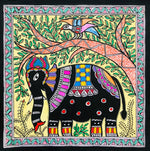 Madhubani Painting by Ambika Devi 